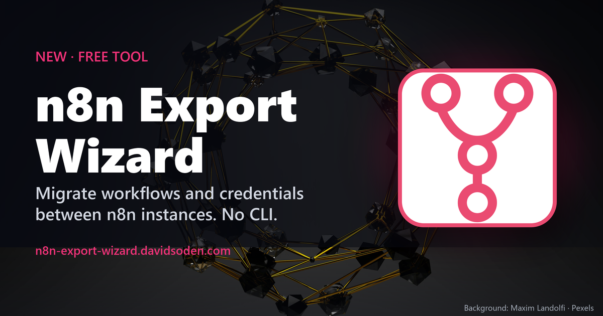 n8n Export Wizard explainer